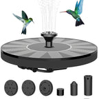 Solar Panel Floating Fountain | Garden Water Fountain | Perfect for Pool & Pond Decorative Accents