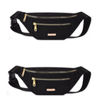 Fanny Packs for Women Men Belt Bag Fashion Waist Packs Lightweight Crossbody Bags Bum Bag for Running Hiking Travel Workout