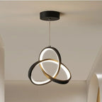 Modern Minimalist Bedroom Dining Room Foyer Entrance Balcony Aisle Corridor Chandelier