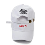DAMN-Embroidered Hats for Men and Women, Hip Hop, ShinCharacter Lamar, Unstructured , Baseball Cap.