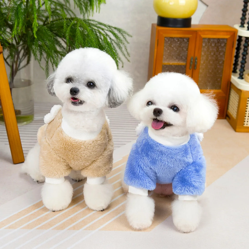 Winter Pet Clothes for Small Dogs Cats Jacket Warm Chihuahua Teddy Clothing French Bulldog Shih Tzu Costume Pug Coats Outfits