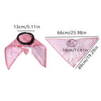 Pet Hats Headscarf Party Decoration Fun Costume for Party Role Play Gathering Photo Cute Hat Pet Accessories for Small Cats Dogs