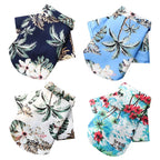 Pet Summer T-Shirts Hawaii Style Floral Pet Dog Shirt Breathable Cool Clothes Beach Seaside Puppy Sweatshirt for Small Puppy