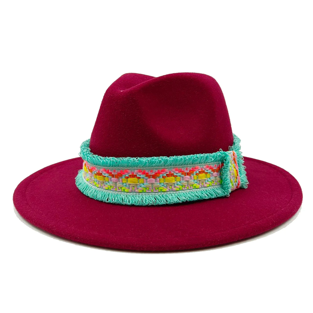 Fedoras 9.5cm Hat Bow Ribbon Feather Accessories Autumn and Winter Men's and Women's Hats Fashion Wide brimmed hats for women