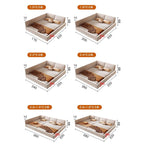 Bedroom Aesthetic Bed Modern Luxury Frame Rail Multifunctional Bed King Size Headboard Camarotes Para Dormitorio Furnitures