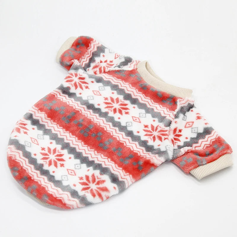Dog Sweaters for Small Dogs, Warm Soft Pet Clothes for Puppy, Medium Large Cat, Dogs Girl or Boy, Dog Shirt for Winter Christmas