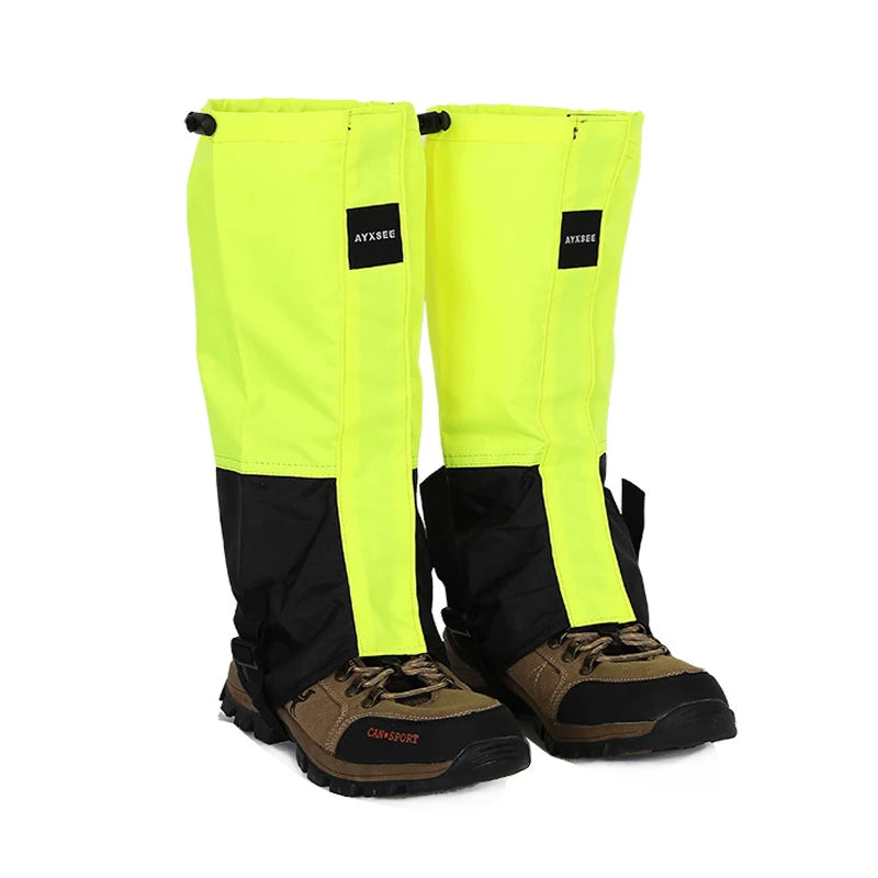 Waterproof Hiking Leg Warmer Gaiters for Men Women - Climbing Ski Camping Hunting Winter Outdoor Travel Legging Leg Covers