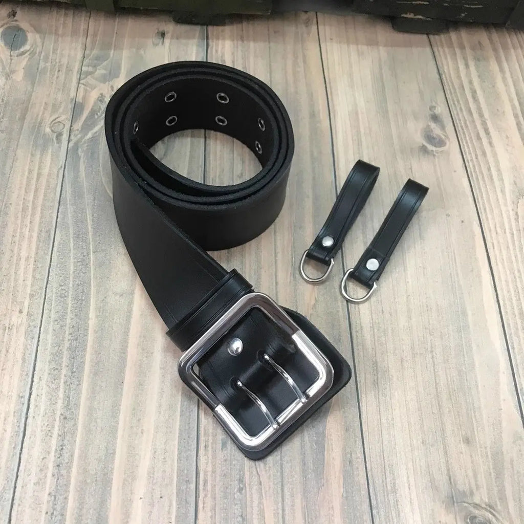 Designer belt with double row button fastening special multi-functional tactical belt for training, general casual high-end belt