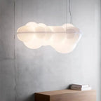 Modern living room pendant light Nordic designer pendant light bedroom dining room decoration cream style ceiling cloud light
