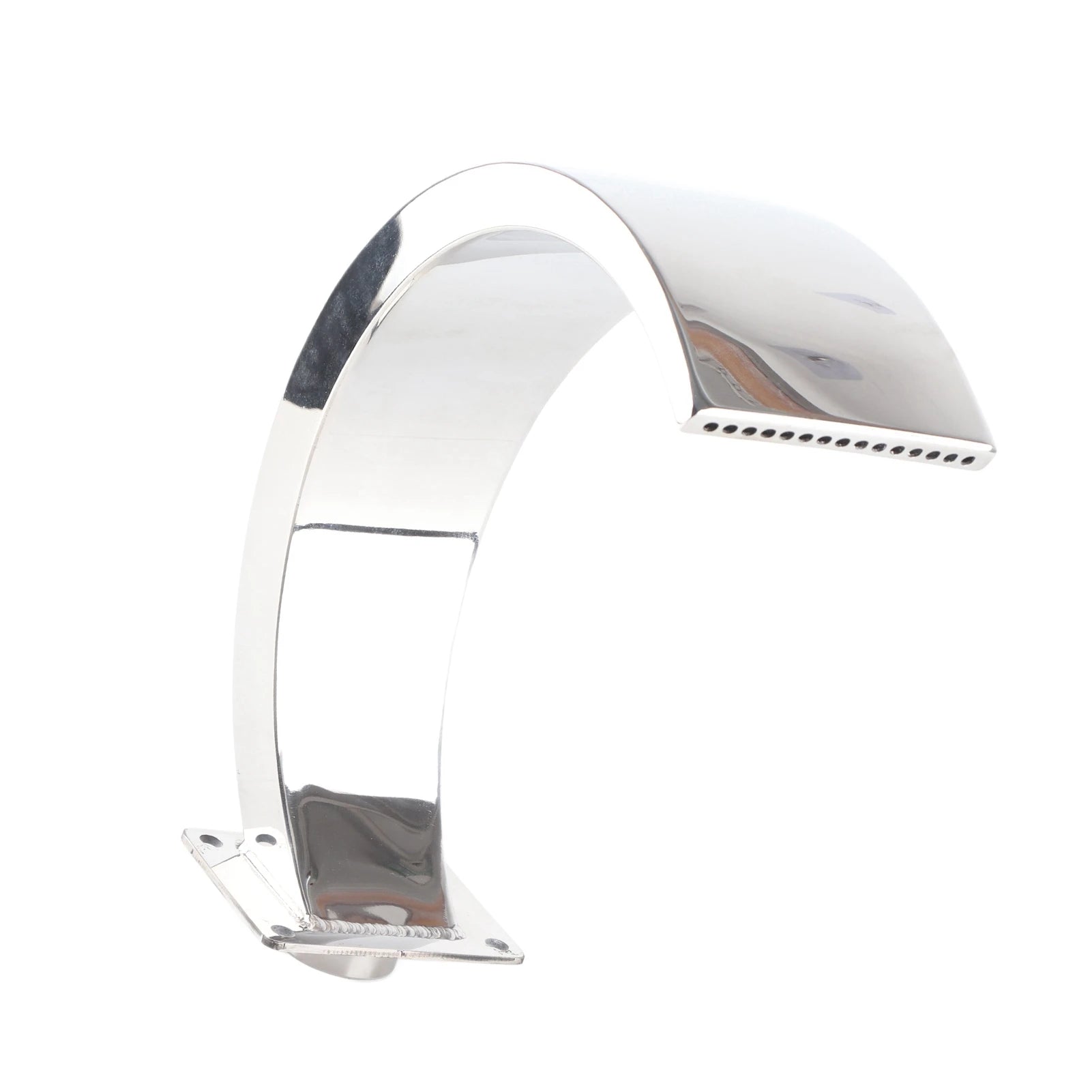 Swimming Pool Waterfall Fountain Rounded Arc Fountain Stainless Steel Pool Water Fountain Pond Garden Decor Hardware Faucet