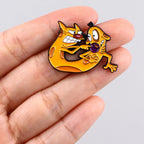 Cartoon Animal Brooches for Women Enamel Pins Badges Lapel Pins for Backpack Fashion Jewelry Clothing Accessories Kids Gift