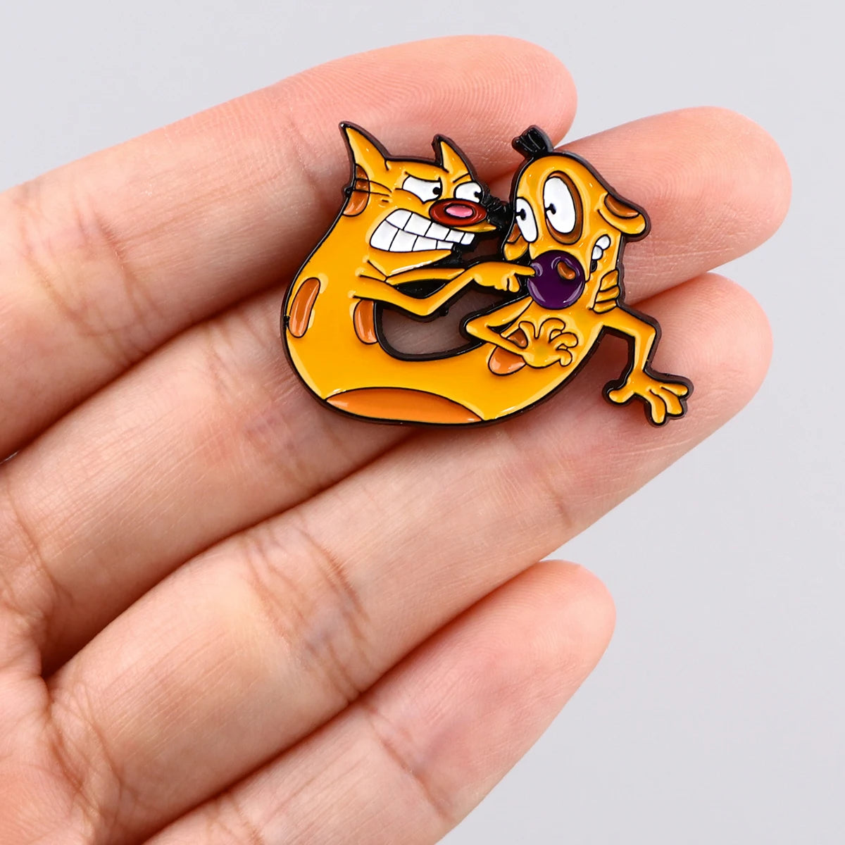 Cartoon Animal Brooches for Women Enamel Pins Badges Lapel Pins for Backpack Fashion Jewelry Clothing Accessories Kids Gift