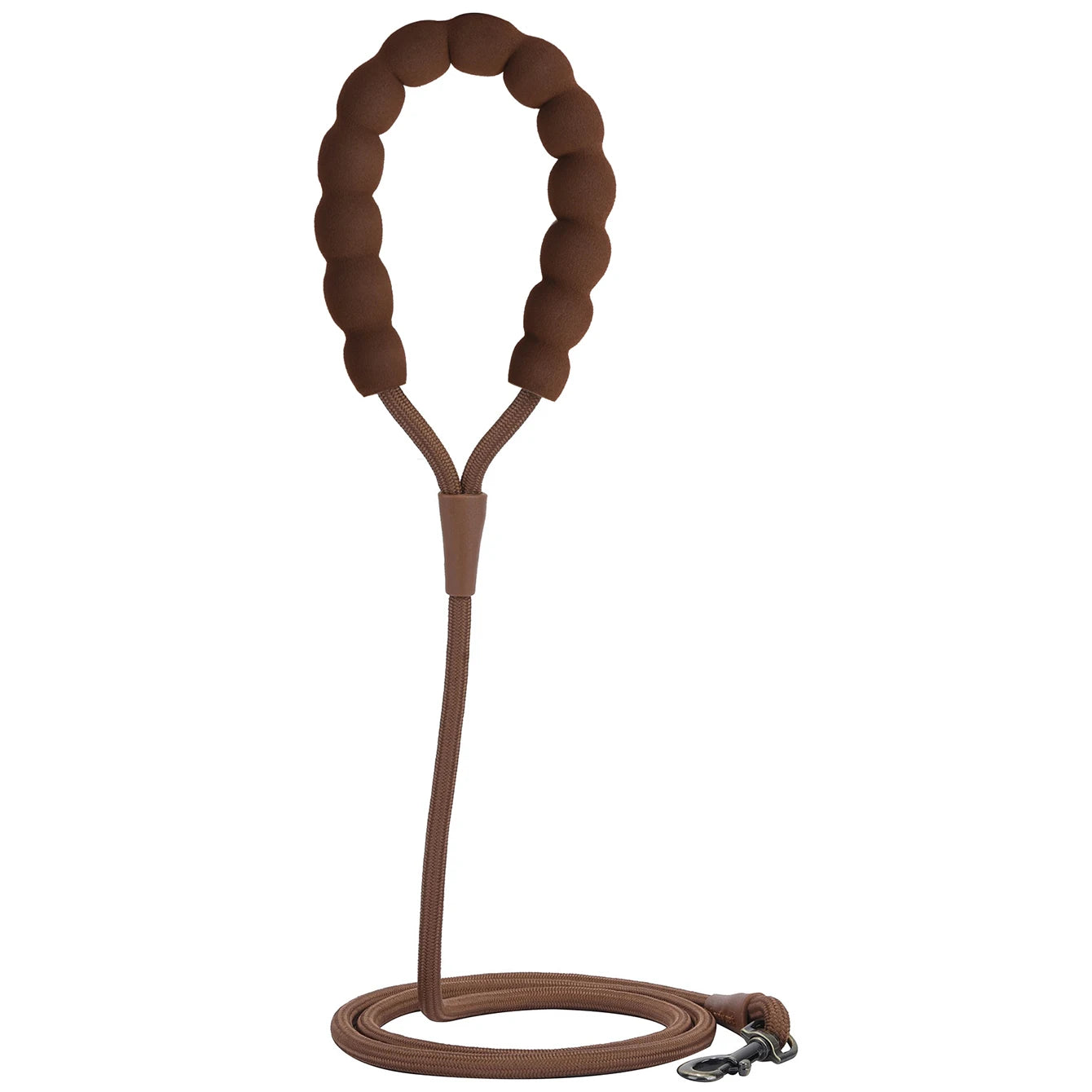 LL039--pet dog leash, 1.5-meter high density rope, soft handle, alloy buckle. Pet Leash