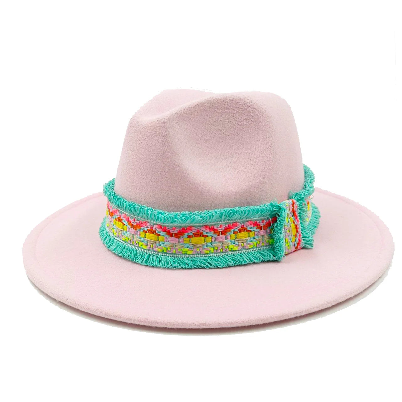 Fedoras 9.5cm Hat Bow Ribbon Feather Accessories Autumn and Winter Men's and Women's Hats Fashion Wide brimmed hats for women