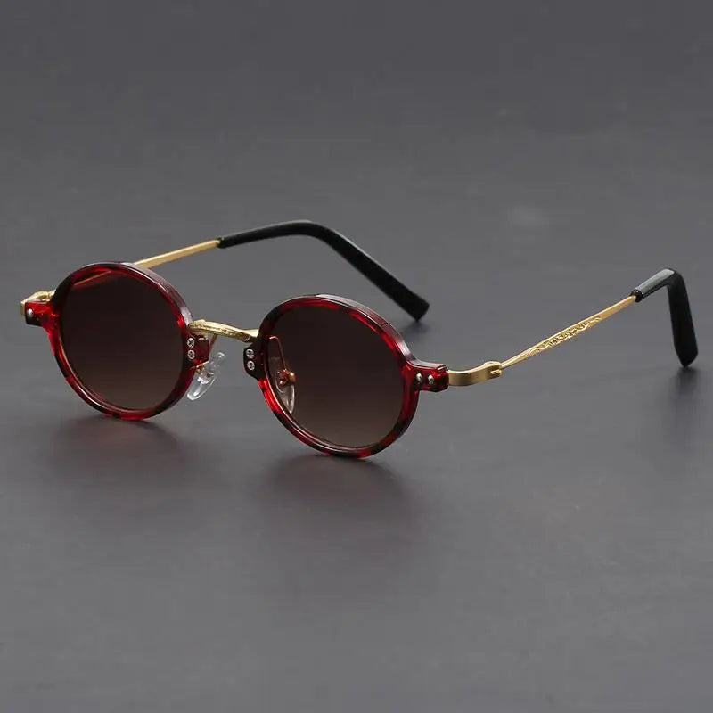 Round Sunglasses Man New FashionOutdoor Shades for Driving Women Brand Designer Vintage Fashion Sun Glasses Trendy Glasses UV400