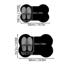 Pet absorbent mats non-slip floor mats special-shaped cat and dog universal dining mats eating mats soft sleeping mats