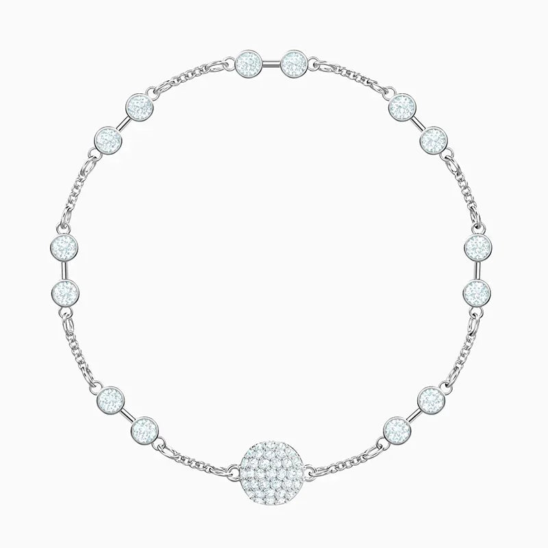 Pendants Fine Jewelry Charming Letter Crystal Pendants Fashion Necklace Bracelet Accessories for Women's Anniversary Gift