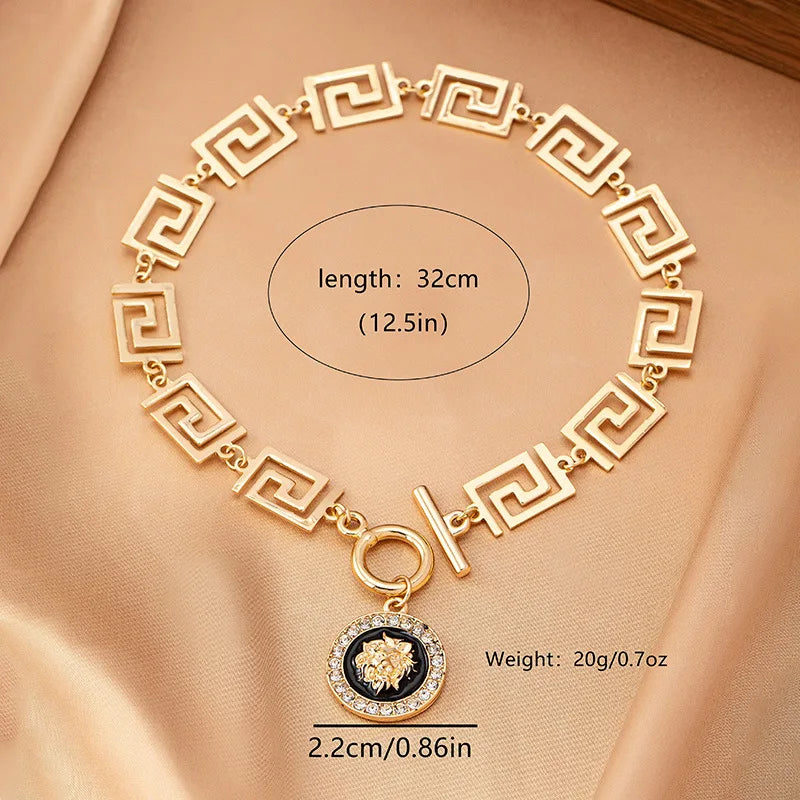 Embossed Pendant Anklet for Women Simple Fashion Jewelry Accessories Hot Sale Party Gift 2025 New Style