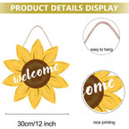 4th Of July Welcome Sign Fourth Of July Drations Wooden Patriotic Star Wreath For Front Door Memorial Day For Porch Wall