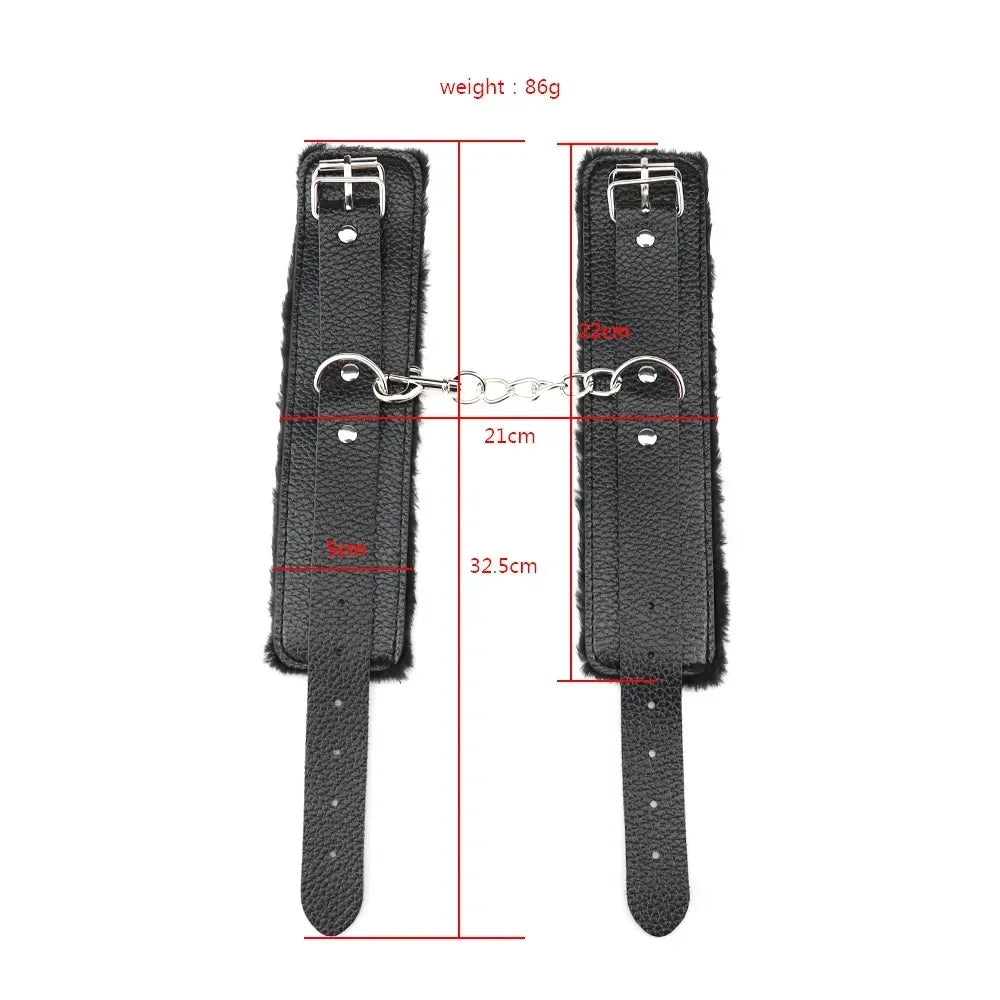 Sexual Handcuffs Sexyshop Products For Couples Wrists Cuffs Bondage Restraints BDSM Tools Erotic Sex Toys Women Men Adult Games