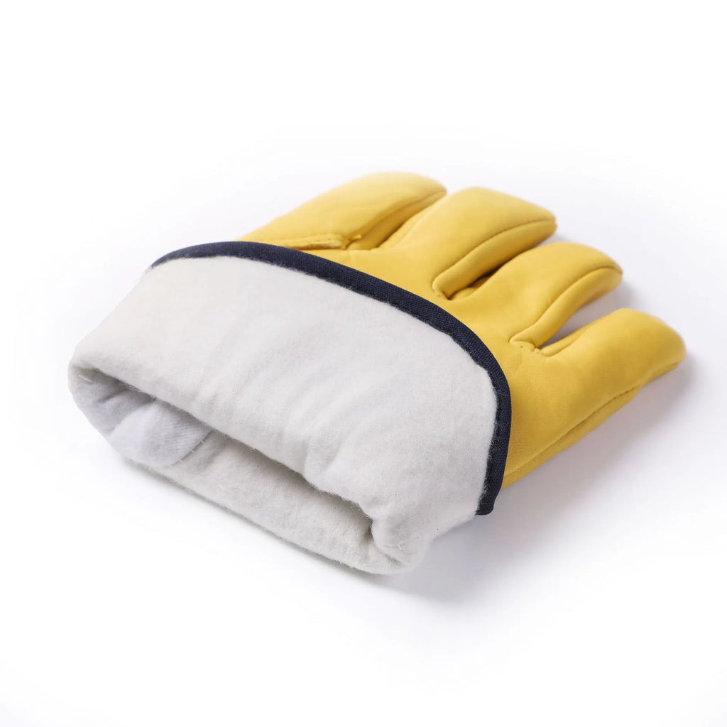 Winter Work Gloves Leather Thermal Glove Cold Weather Warm Cotton Lining freezer Working Glove