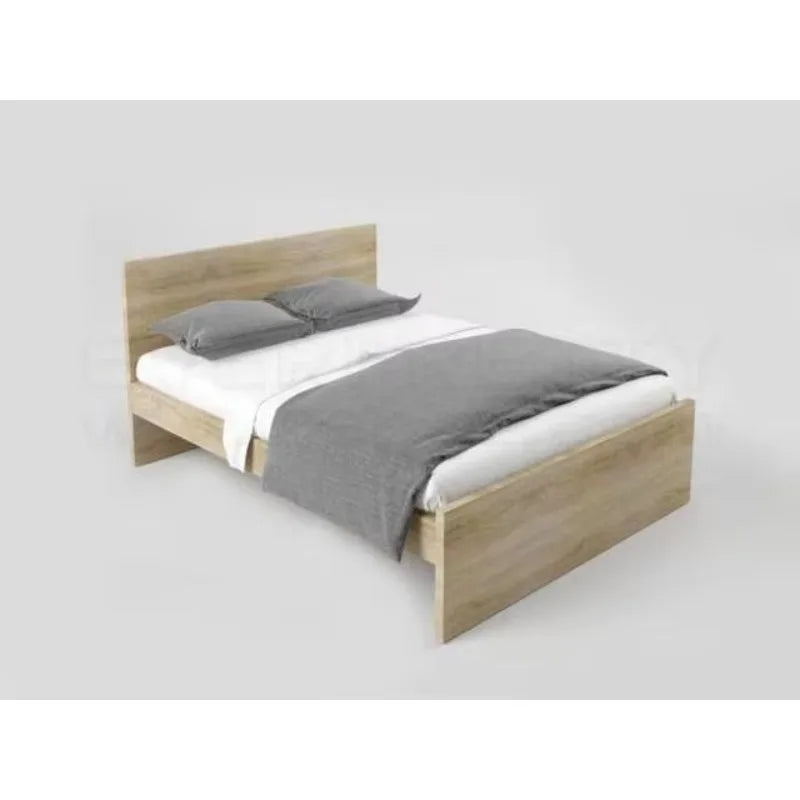 Hotel Bedroom Furniture Adult Double Bed Big Wooden Beds Comfortable and Eco-friendly Matertrial