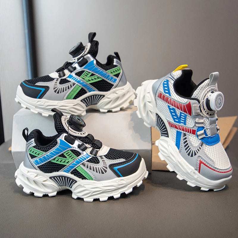 Children Shoes Children's sports shoes 2025 summer new style boys' single net light soled running shoes girls' casual kids shoes