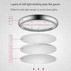 Modern Simple Living Room Bedroom Study Bar Table Flying Saucer Chandelier