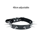 Harajuku Chocker Sexy Heart Lock Key Rivets Black Goth Punk Chokers Gothic Choker Necklace for Women Hip Hop Bondage Cosplay