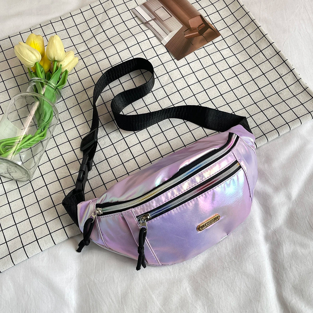 Fanny Packs Waist Pack for Women Waist Bag Travel Sports Running Crossbody Chest Bag Belt Bag Sling Purse Shoulder Bags