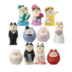 Zakka Chinese Valentine's Day Series Japan Decoration Figurines Resin Craft Desk Accessories Scene Decoration Gifts Home Decor