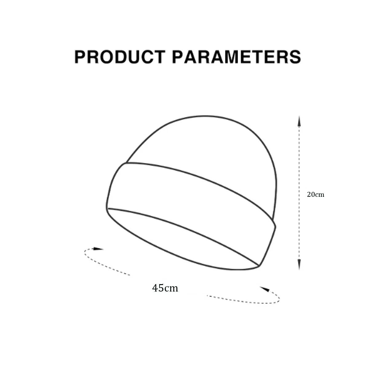 Beanies Men Winter Hat Women Knitted Hats For Men Cap Winter Beanie Caps Gorro Thick Warm Brimless Fur Bonnet Mens