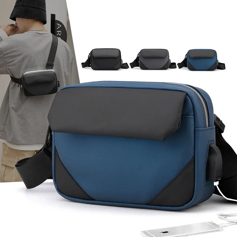 Men's Fashion Small Bag Casual Men Mini Handbags Male Cross Body Shoulder Messenger Bags For Men Purses And Handbags bolasa