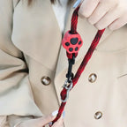 Pet Leash Pet Leash for Two Double Small, Medium and Large Dogs - Outdoor Training, 2 Way Couplers, Nylon Ribbon Rope Belt Stuff