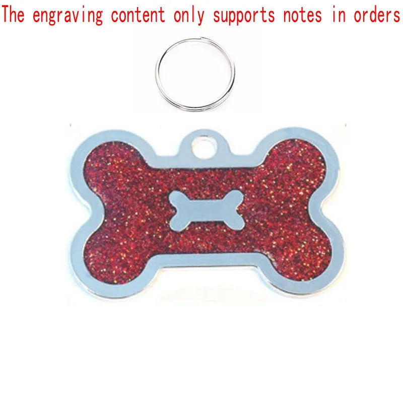 Personalized Custom ID Tag Pet Address Tags For Dogs Cats Engraved Collar Pendant Name Dog Tag Dogs Accessories Cats Items Custom Tags