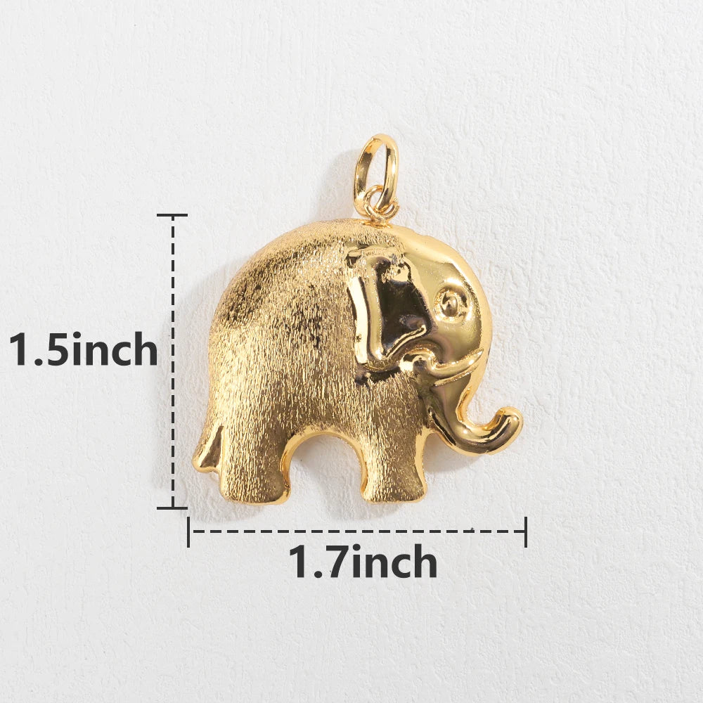 Pendant Necklace with Chain Gold Plated Dubai African Accessories For Women Big Size Men Hip Hop Fashion Jewelry