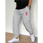 Men's Casual Pants Fashion Drawstring Casual Pants Joggers Workout Running Gym Fitness Sports Trousers Streetwear Trousers