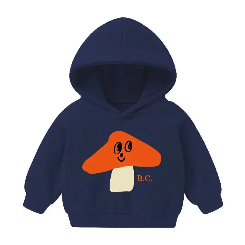 Winter Kids Hoodies Plus Velvet Sweatshirts for Boys Thicken Warm Children Pullovers Girls Outerwear Toddler Sweaters Clothes