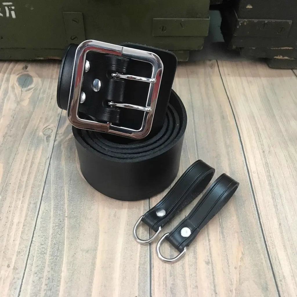 Designer belt with double row button fastening special multi-functional tactical belt for training, general casual high-end belt