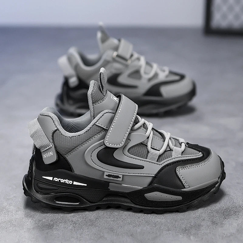 Children Shoes Children Casual Shoes 2025 New Deisgn PU Leather Sneakers for Kids Fashion Sports Shoes Boys Girls Comfortable Walking Shoes