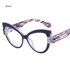 Fashion Brand Glasses Frame Women Computer Myopia Eyewear Frames Tr90 Ultra Light Eyeglasses Ladies Spectacle Frames Latest 2024