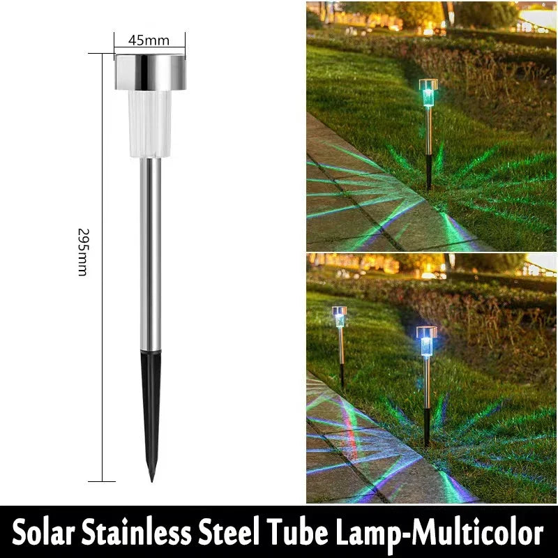 Outdoor Solar Landscape Lawn Lights Garden Lights Waterproof Decoration Lights for  Pathways Patio Yards Lawns Walkways