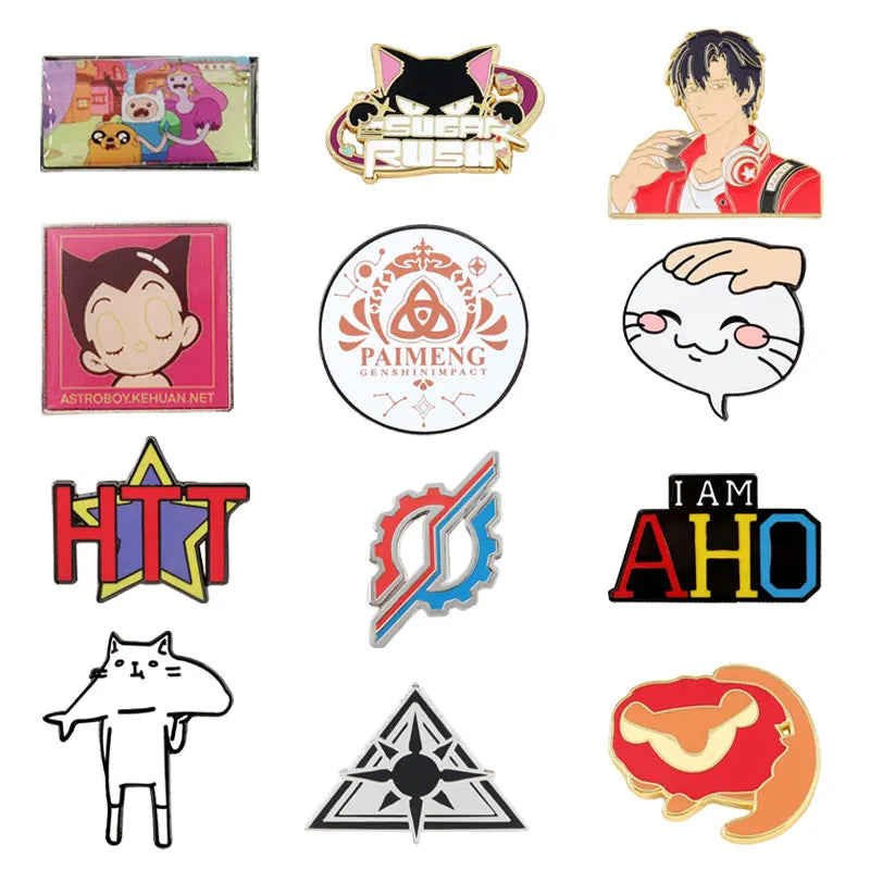 Luxury Brooches For a Subtle Yet Sophisticated Touch Applied To Clothing Backpack Decorate Badge Metal Enamel Pin Friend Gift