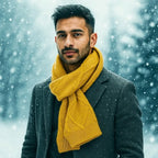 Beanies Cap Elastic Scarf and Hat Set Touch Screen Warm Cold Proof Gloves Acrylic Fibers Solid Color Pullover Cap Windproof