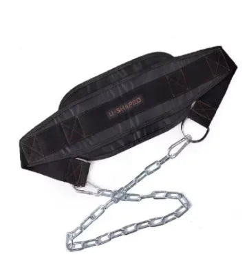 Thicker Metal Chain Weight Lifting Dip Belt Pull-up Gym Equipment Bodybuilding Musculation Exercise Crossfit Fitness Training