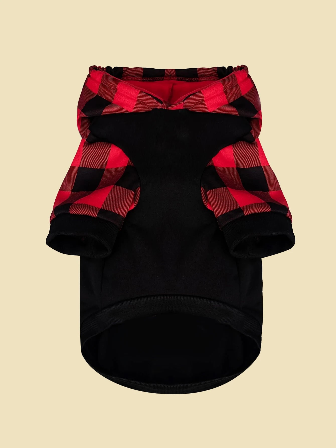 Pet Clothes for Dog Cat Puppy dog Hoodie Coat Plaid Paw Sweatshirt Dog Warm Outfits for Small Medium Dog for Daily Wear