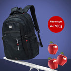 Backpack, male student backpack, computer bag, travel large capacity, thick, handsome, durable, dirt resistant