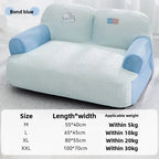 Pet bed - Dog sofa - Latex dog mat - Breathable and washable dog bed - Cat bed - Small dog sleeping cat