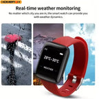 Multifunction Smart Watch For Men Women Kids Message Remind Music Control Sport Step Calories D13 Smartwatch Alarm Clock 116Plus