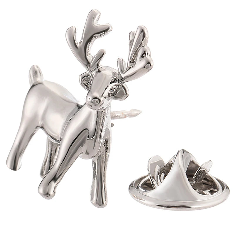 High quality men's and women's brooches cute animals dogs horses turtles lapels pins hats scarves badge accessories jewelry gift